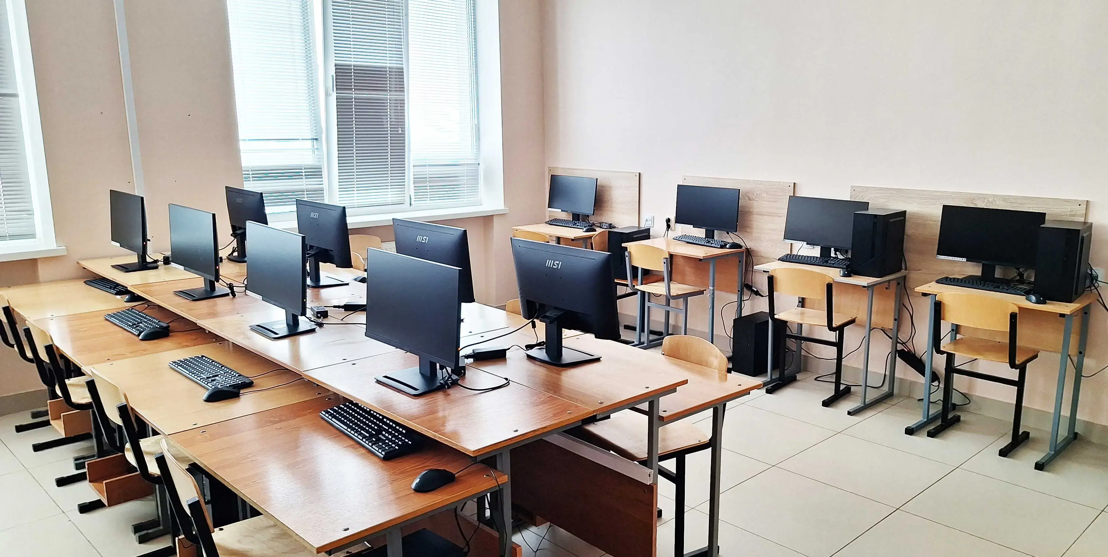 Фотография светлого учебного класса основного корпуса